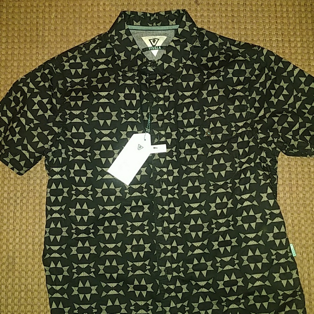 Vissla button down shirt